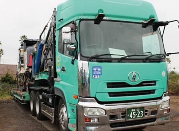 測量から切削・清掃・舗装(レンタル)までの流れのイメージ